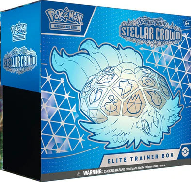 Pokémon STELLAR CROWN - ETB Elite Trainer Box- Scarlet & Violet SV7