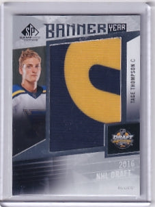 Tage Thompson Banner Year 2016 NHL Draft Card BYDR-TT 2023-24 Upper Deck SP Game Used St. Louis Blues