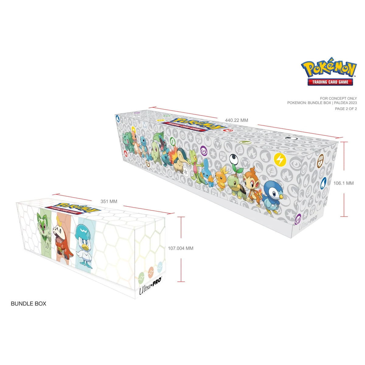 Pokemon - Paldea Region First Partner Ultra-Pro Accessory Bundle