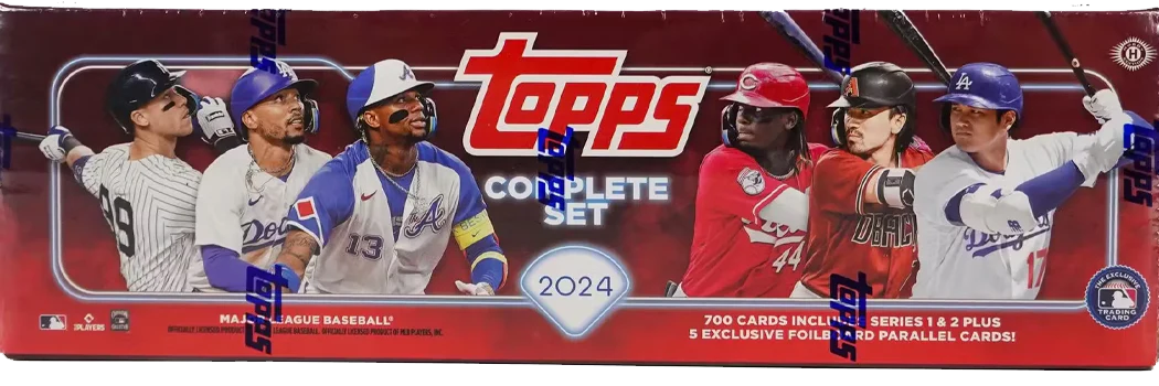 2024 Topps  MLB Baseball Factory Set Series 1 & 2 - 700 cards +Foilboard  Bonus Pack