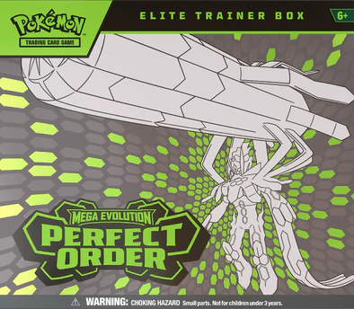 Pokémon PERFECT ORDER  - ETB - Elite Trainer Box - MEGA EVOLUTIONS ME3