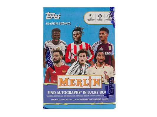 2024-25 Topps Merlin  UEFA Champions League Soccer Blaster Box