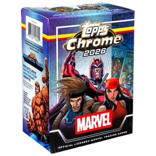 2026 MARVEL Topps Chrome Blaster Value Box