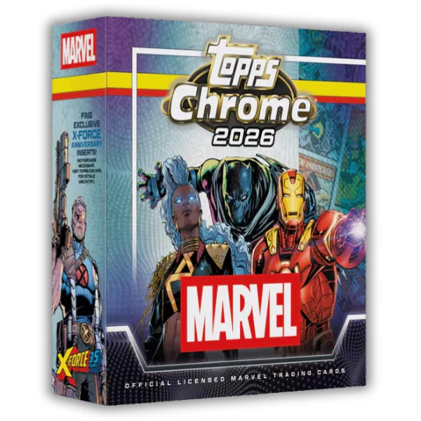 2026 MARVEL Topps Chrome Mega Box