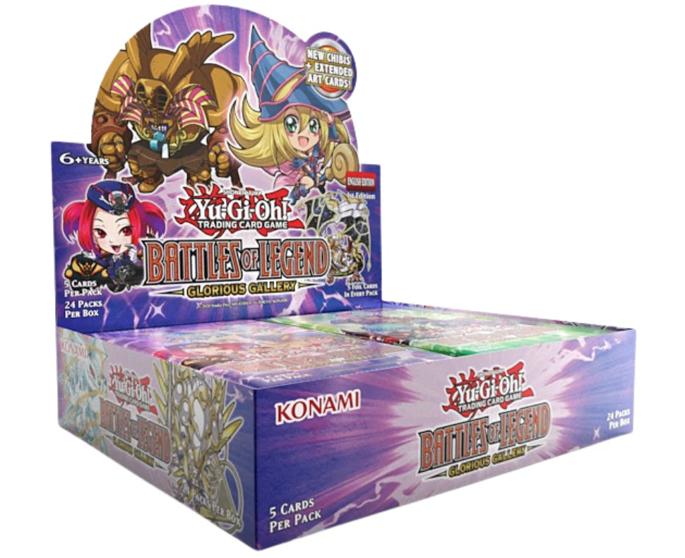 Yugioh - Battles of Legend GLORIOUS GALLERY  Booster Pack - 1st Edition