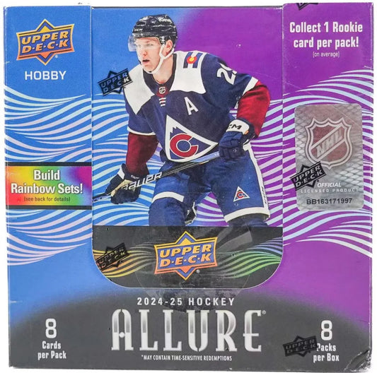 2024-25 UD Allure Hockey Hobby Box