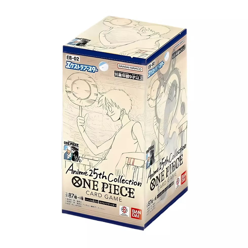 Japanese - One Piece Card Game - ANIME 25th COLLECTION Booster Box EB-02