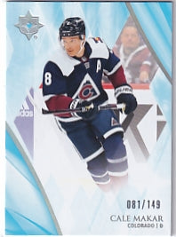 Cale Makar Base 081/149 Card #61 2023-24 Upper Deck Ultimate Collection Colorado Avalanche