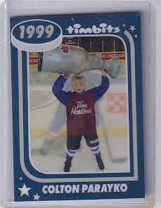 Colton Parayko Timbits To NHL Card #1999 2024-25 Upper Deck Tim Hortons St. Louis Blues