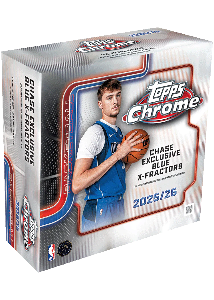 2025-26 NBA Topps CHROME Basketball MEGA Box