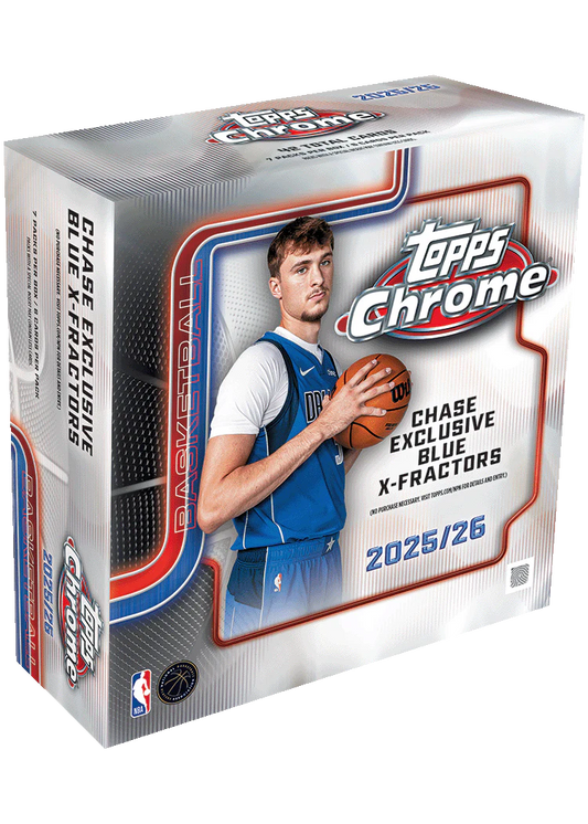 2025-26 NBA Topps CHROME Basketball MEGA Box