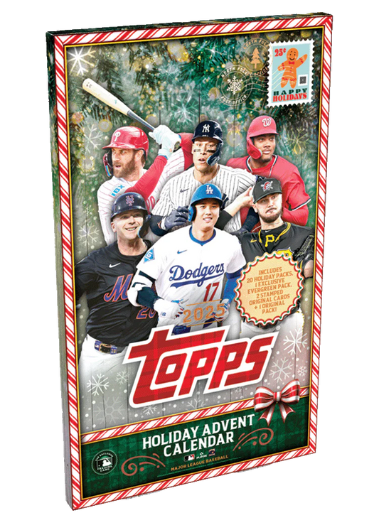 2025 MLB Topps Baseball ADVENT CALENDER