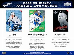 2022-23 SkyBox Metal Universe Hockey Hobby Box