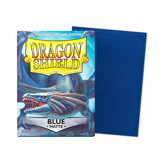 Dragon Shield Blue Matte Sleeves 100 Pack