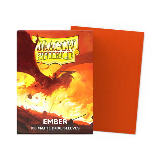 Dragon Shield Ember Matte Sleeves 100 Pack