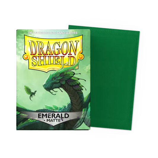 Dragon Shield Emerald Matte Sleeves 100 Pack