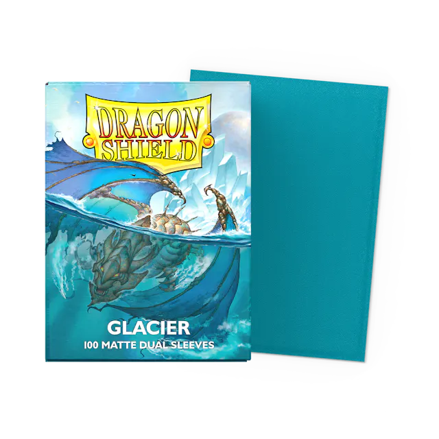 Dragon Shield Glacier Matte Sleeves 100 Pack