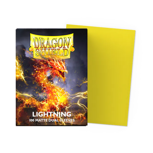 Dragon Shield Lightning Matte Sleeves 100 Pack