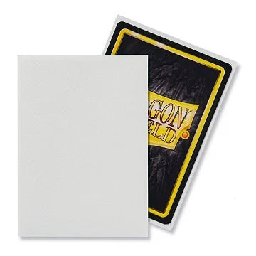 Dragon Shield White Matte Sleeves 100 Pack