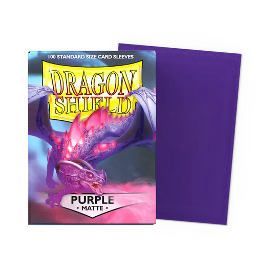 Dragon Shield Purple Matte Sleeves 100 Pack