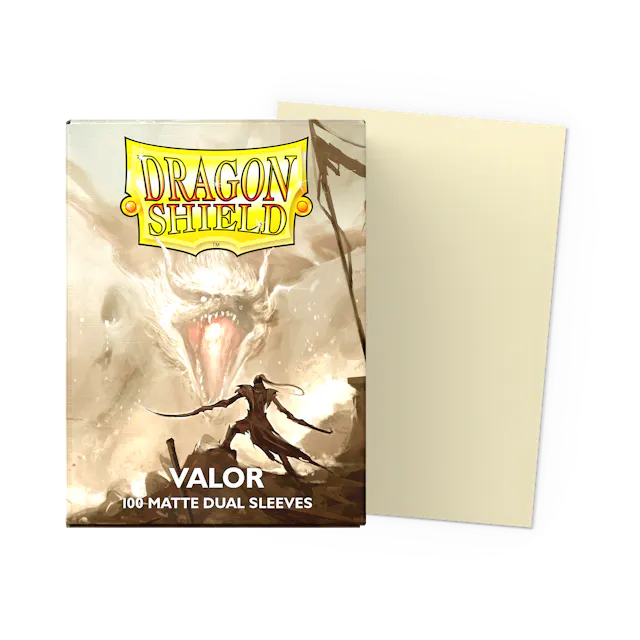 Dragon Shield Valor Matte Sleeves 100 Pack