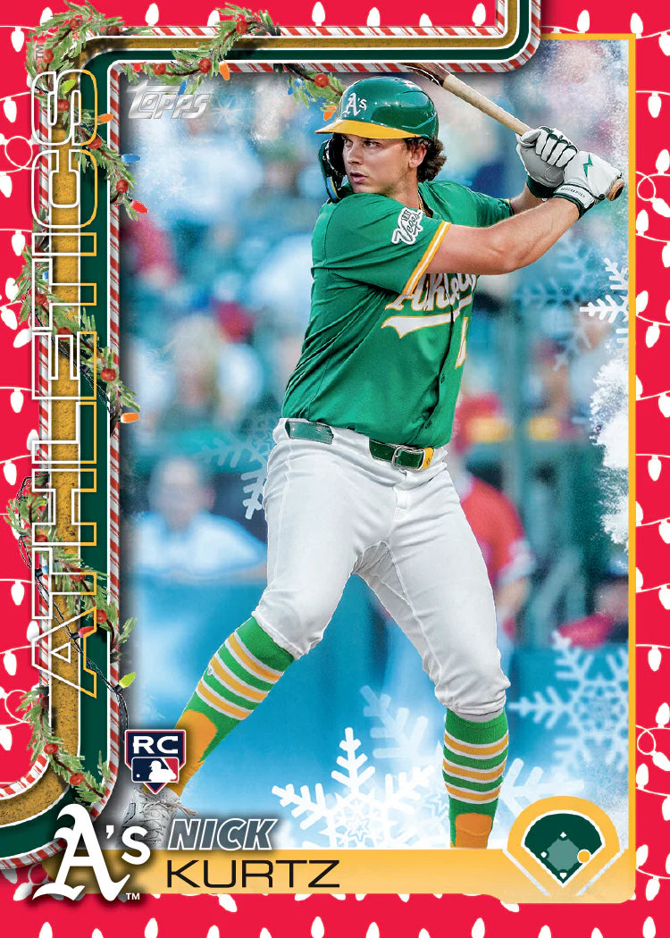 2025 MLB Topps Baseball Holiday Tin