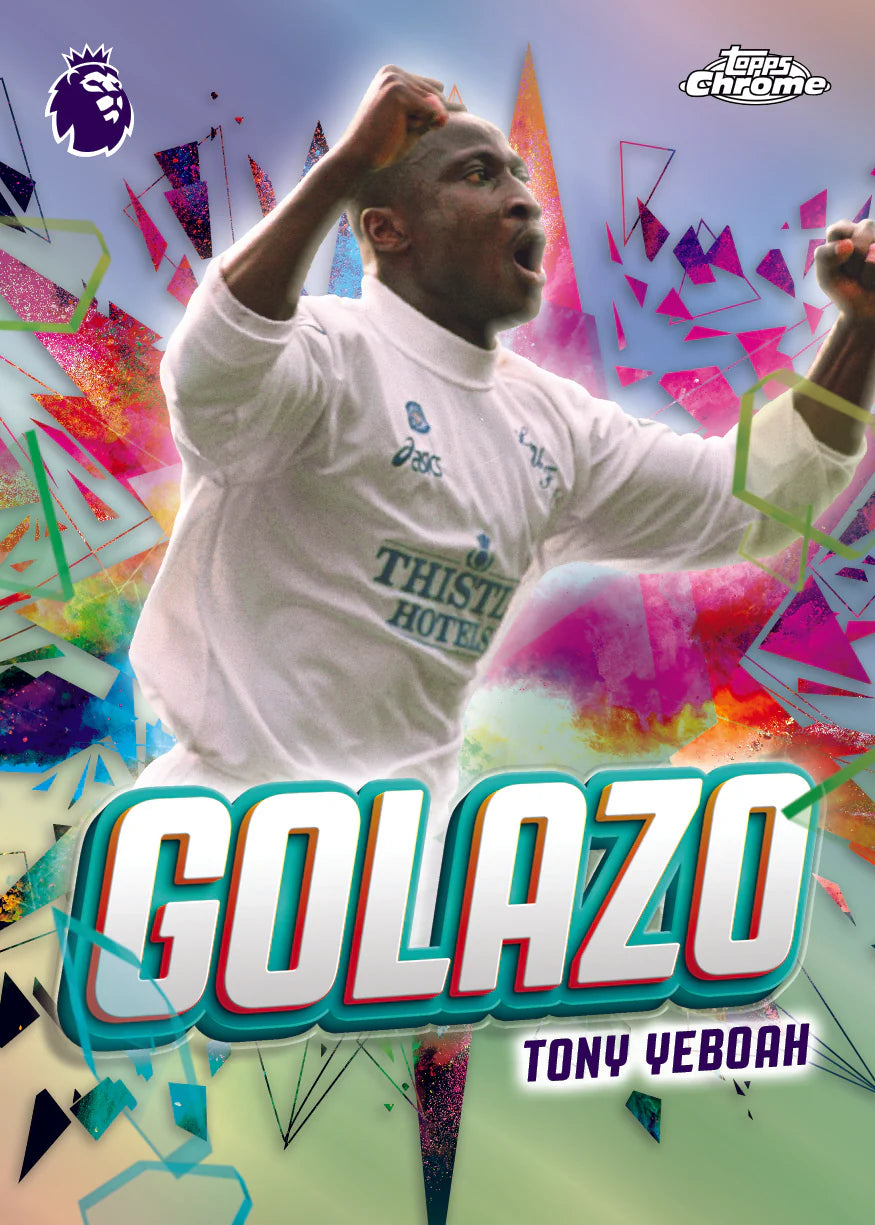 2026 Topps Chrome PREMIER LEAGUE Soccer Blaster Box