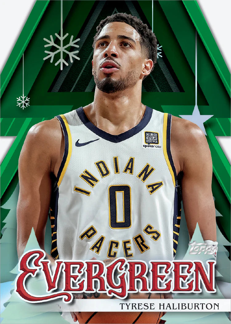 2025-26 NBA Topps Basketball Holiday MEGA Box