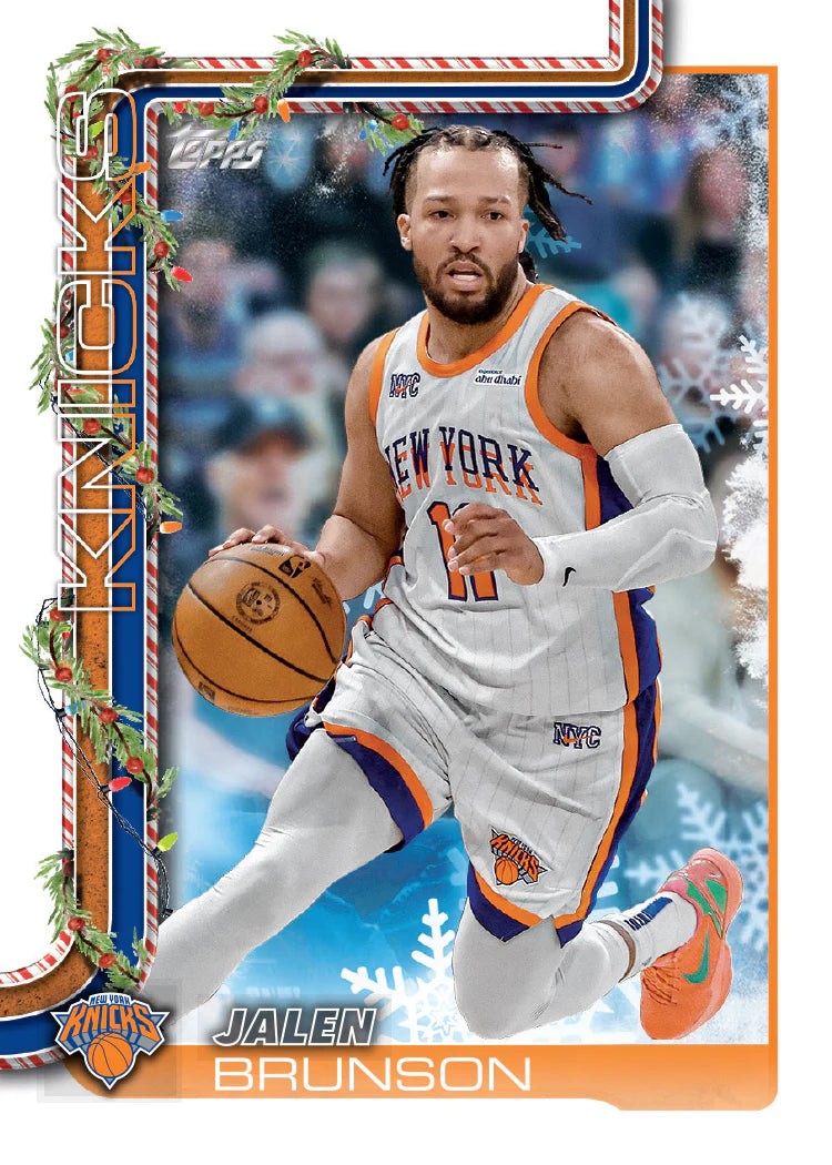 2025-26 NBA Topps Basketball Holiday MEGA Box
