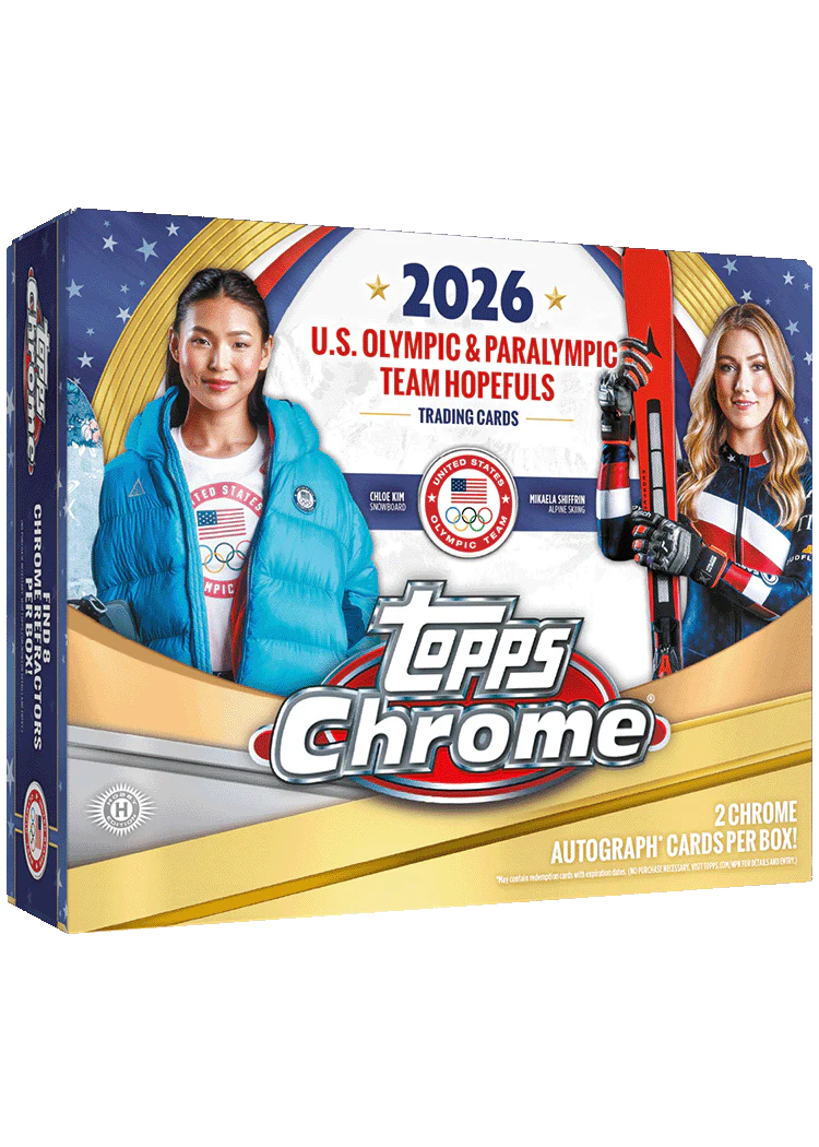 2026 Topps Chrome U.S. Winter Olympics & Paralympic Team Hopefuls - Hobby Box