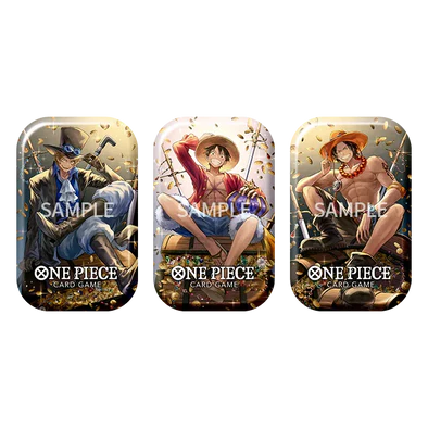 One Piece Card Game - TS02 Tin Set of 3