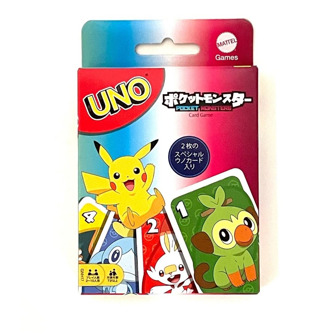 Pokemon UNO Family Game Deck - Japanese 2020 Edition