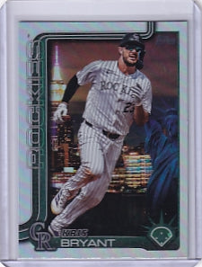 Kris Bryant Base Big Apple Variation Card #405 2025 Topps Series 2 (Fanatics Fest Exclusive) Colorado Rockies