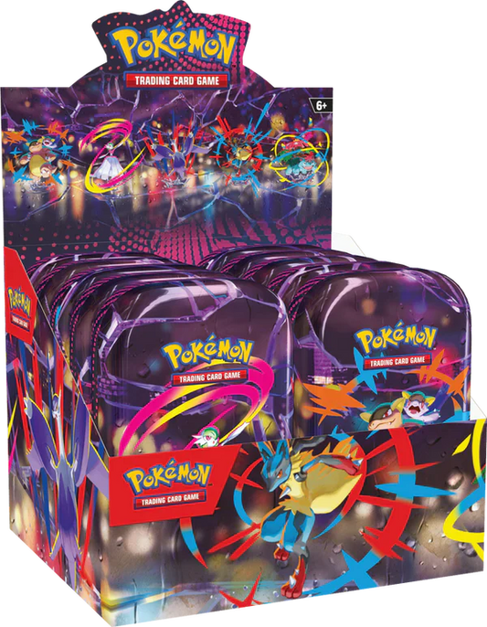 Pokémon MEGA EVOLUTIONS Base Set - Sealed Mini Tin Display
