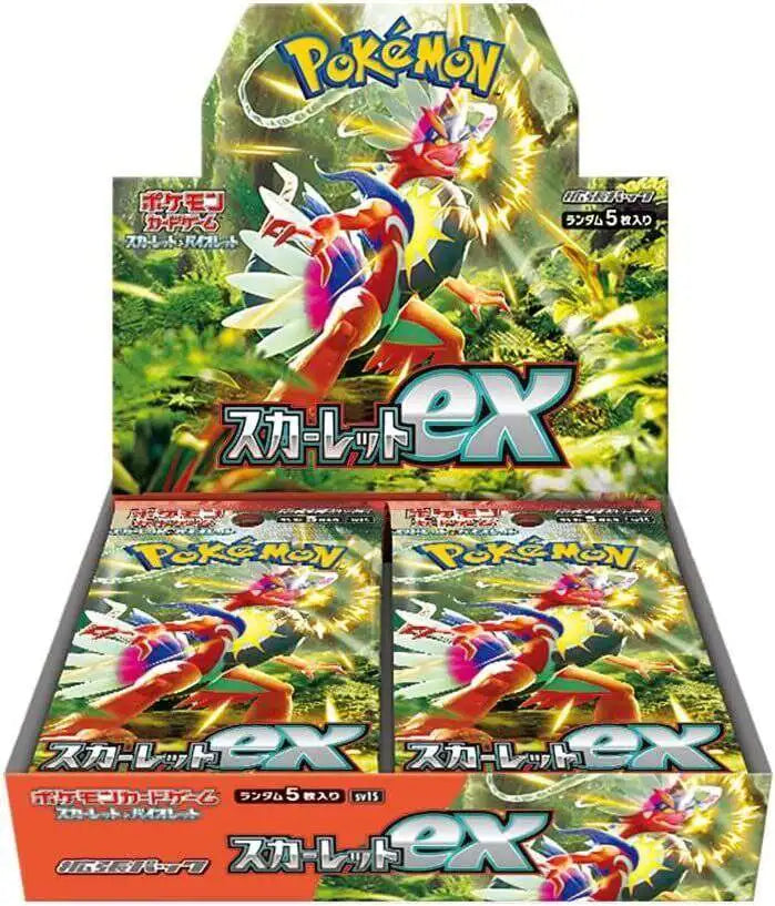 Japanese Pokémon Scarlet ex Booster Pack