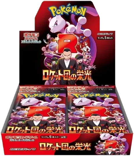 GLORY OF TEAM ROCKET  Japanese Pokémon Scarlet & Violet Booster Box
