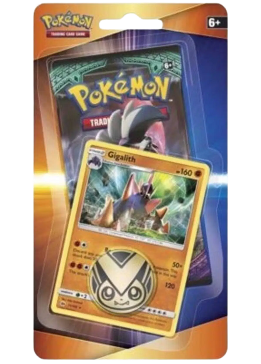 POKÉMON - SWORD & SHIELD - GUARDIANDS RISING Checklane Blister -  Gigalith