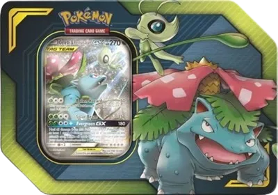 Pokémon TAG TEAM GX Tin - Celebi & Venusaur GX - Team Up
