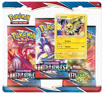 POKÉMON - SWORD & SHIELD - BATTLE STYLES 3 Pack Blister