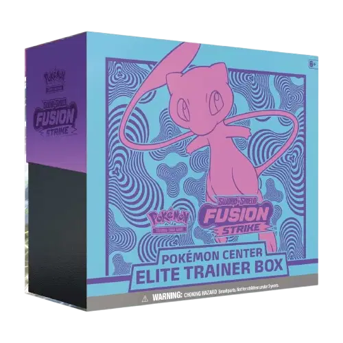 Pokémon FUSION STRIKE  - POKEMON CENTER Elite Trainer Box e - Sword & Shield