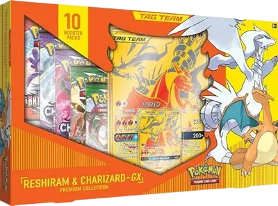 POKEMON -  Reshiram & Charizard Tag Team Premium Collection