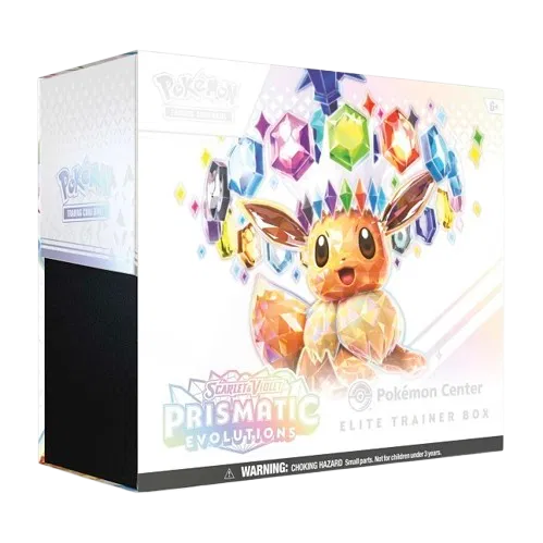 POKEMON CENTER - PRISMATIC EVOLUTIONS Elite Trainer Box ETB SV8.5  - Scarlet & Violet