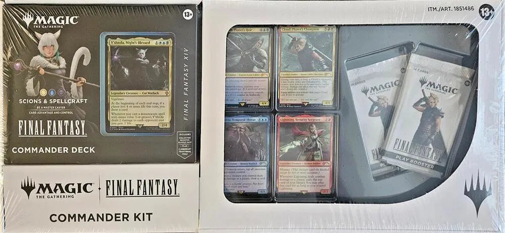 FINAL FANTASY Deluxe Commander Kit - Scions & Spellcraft - Magic The Gathering - MTG