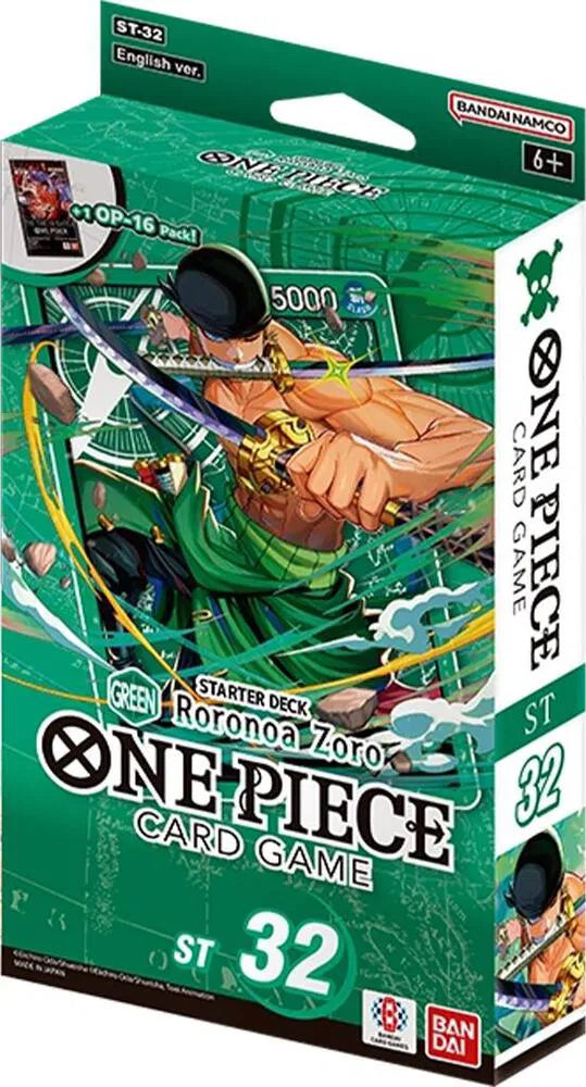 One Piece Card Game - Green Starter Deck - ST 33 Roronoa Zoro
