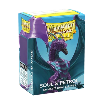Dragon Shield SOUL & PETROL  Matte Dual Sleeves 100 Pack