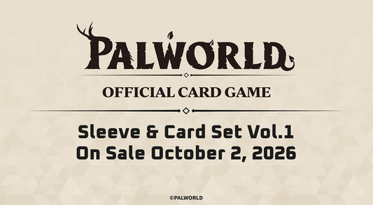 PreOrder* PALWORLD SLEEVE & CARD SET VOL. 1