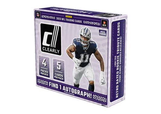 2023 CLEARLY DONRUSS Football NFL Hobby Box