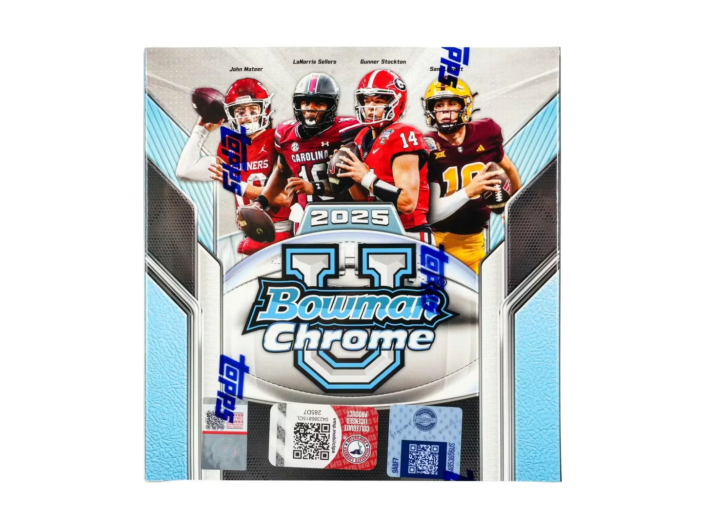 2025 Bowman University Chrome Football - Mega Box