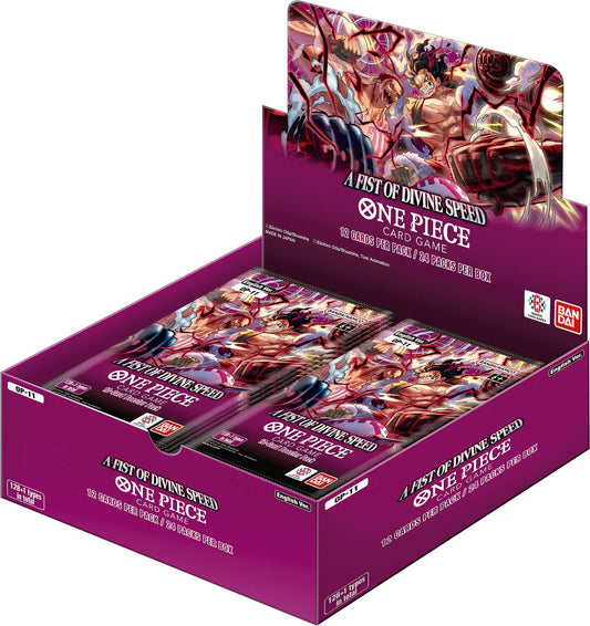 One Piece - A FIST OF DIVINE SPEED  Booster Box OP-11