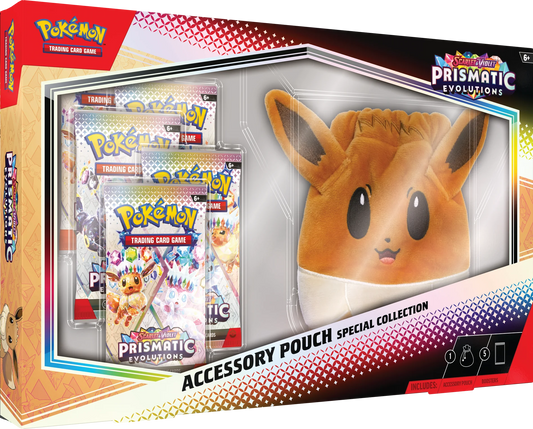 POKEMON - PRISMATIC EVOLUTION Eevee Accessory Pouch